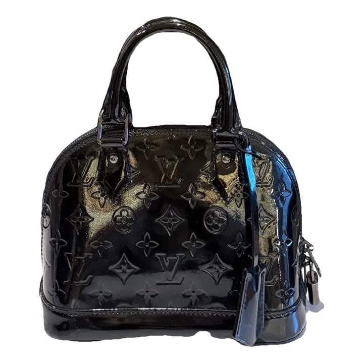Alma BB patent leather handbag