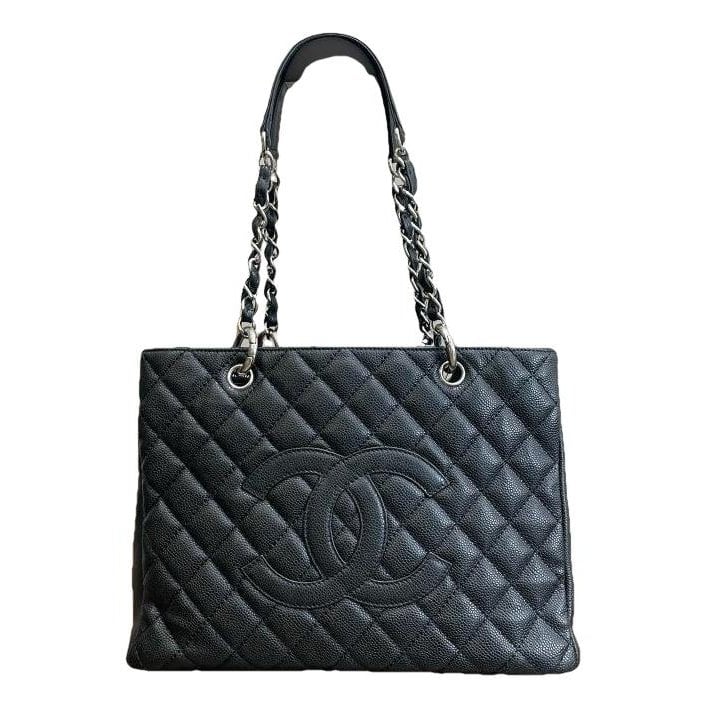 Grand shopping leather tote