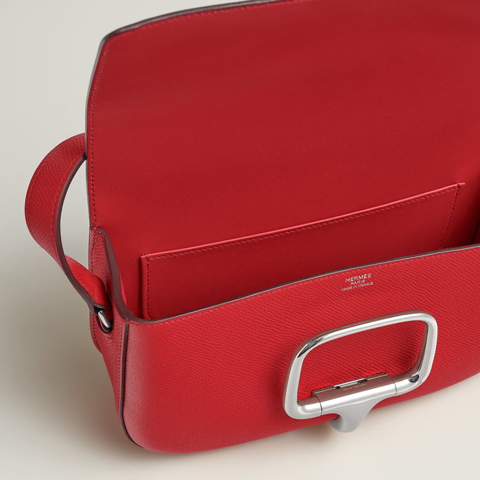 Rouge Radieux Hermès Della Cavalleria Elan Bag