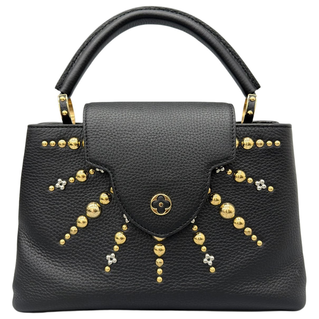 Capucines leather handbag