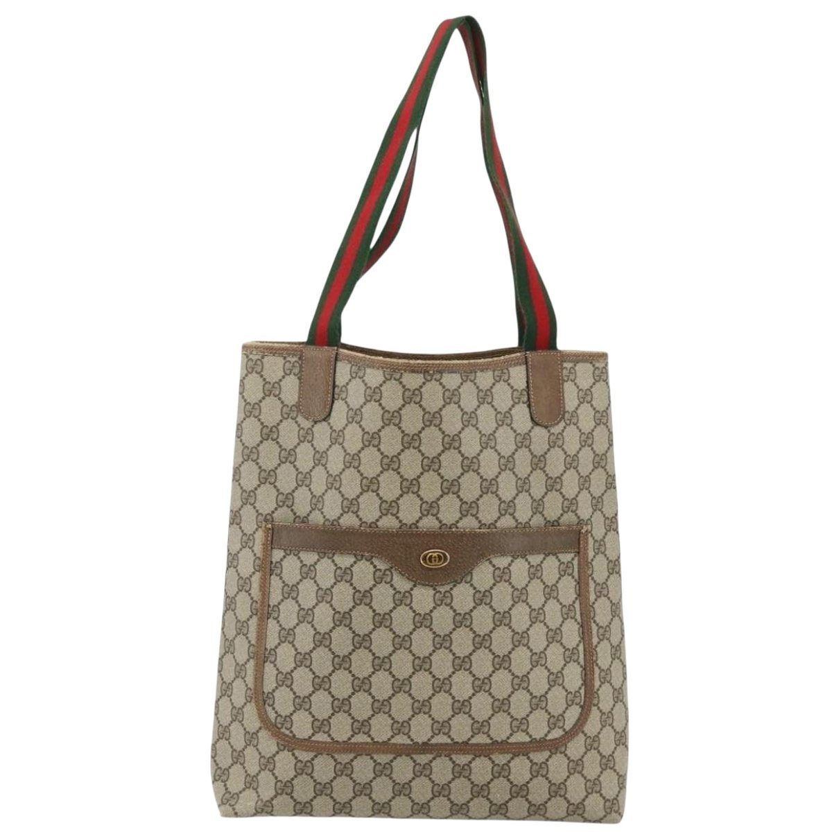 Leather tote