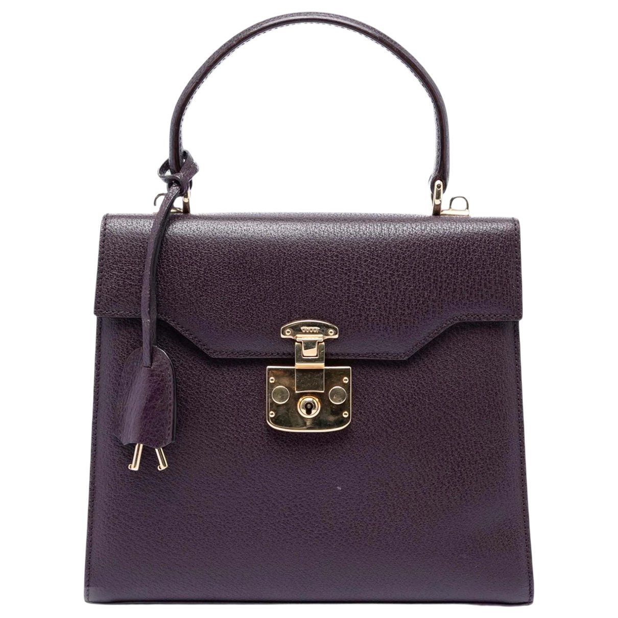 Lady Lock leather satchel