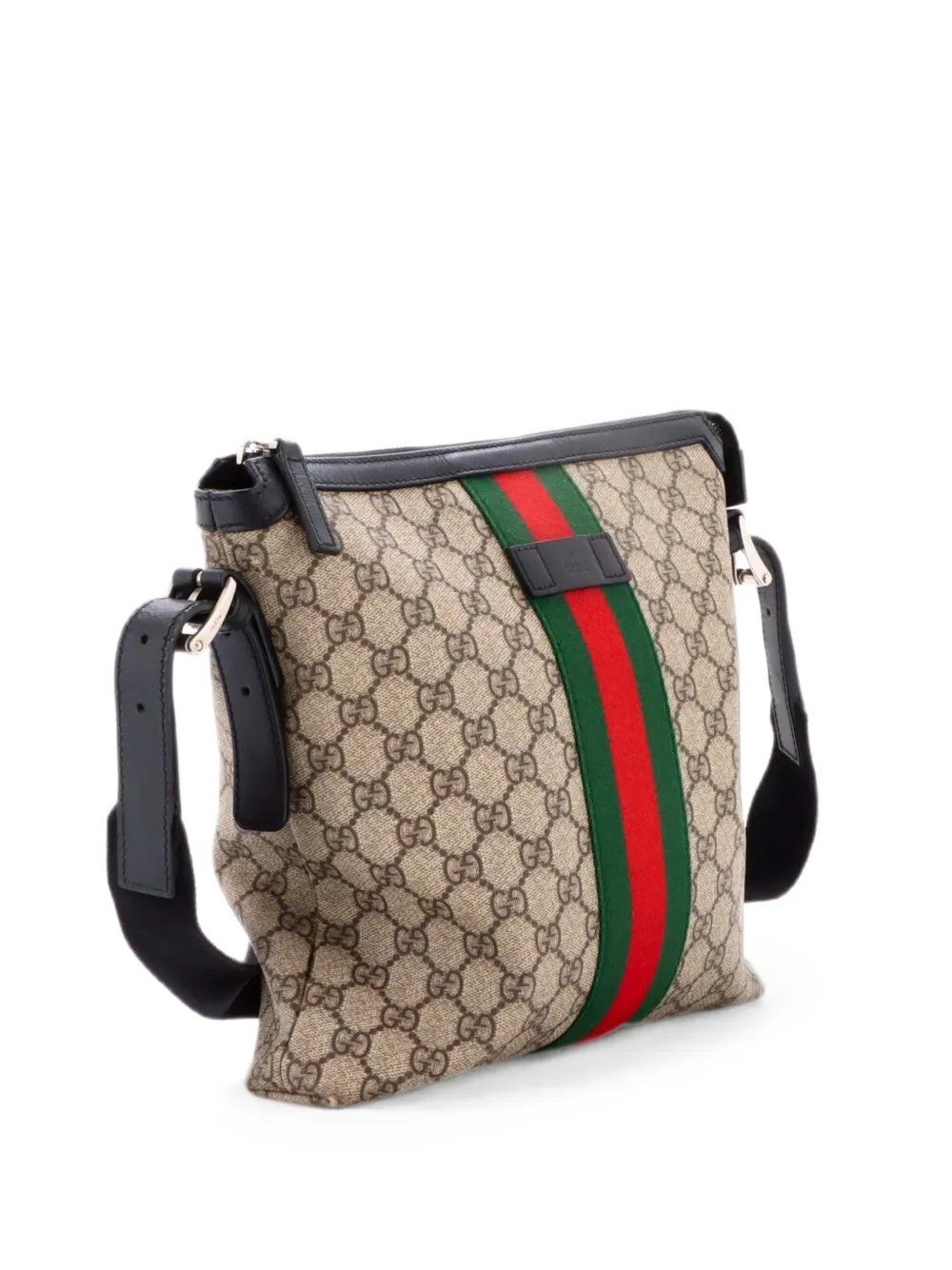 Web Messenger Bag GG Coated Canvas Medium crossbody bag