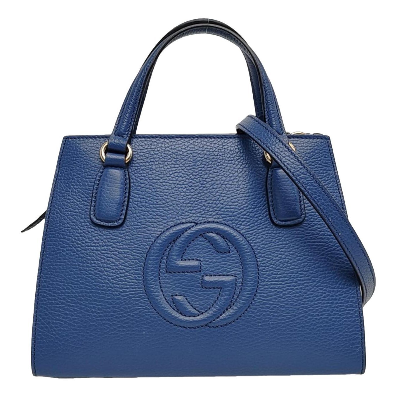 Soho Top Handle leather handbag