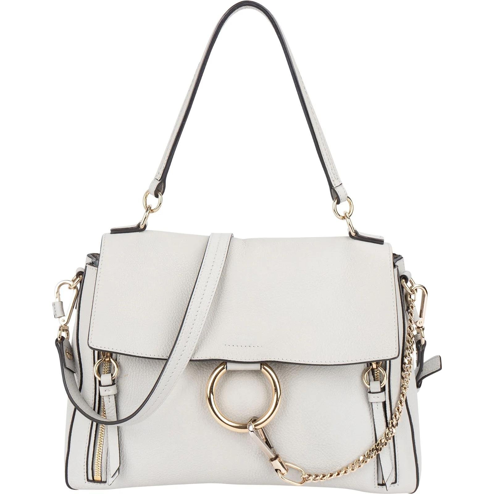 Faye leather handbag