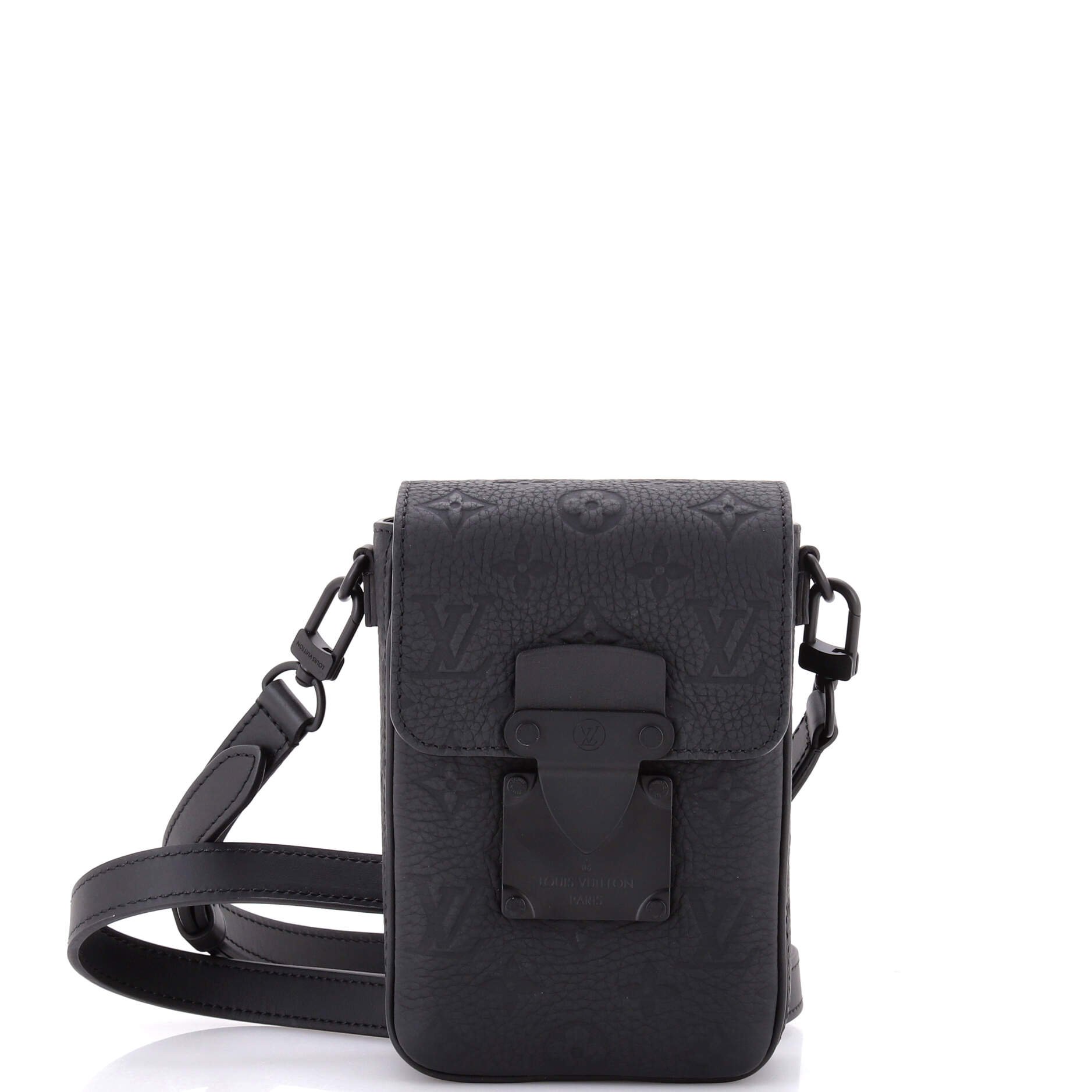 S Lock Vertical Wearable Wallet Monogram Taurillon Leather