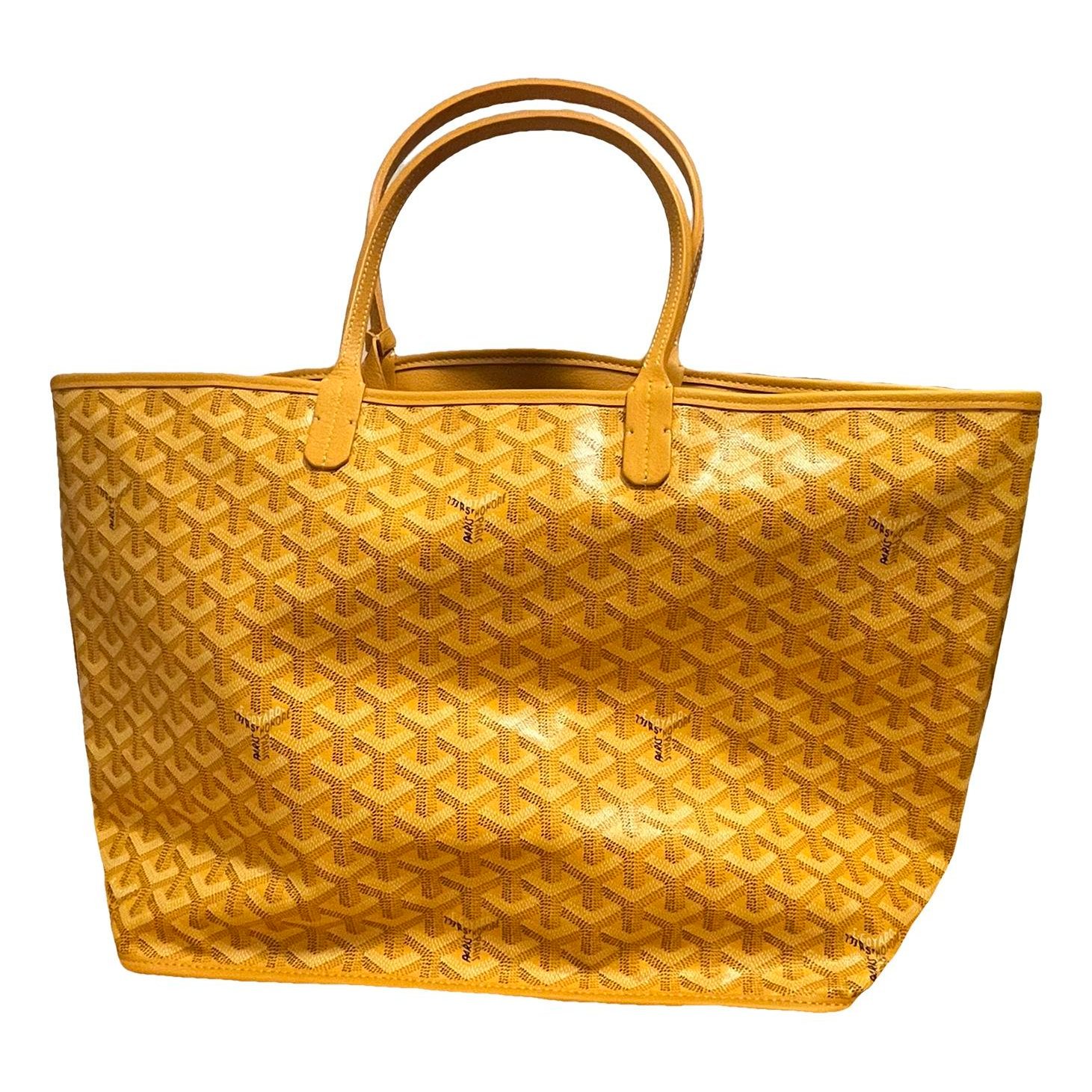 Goyard Anjou leather tote