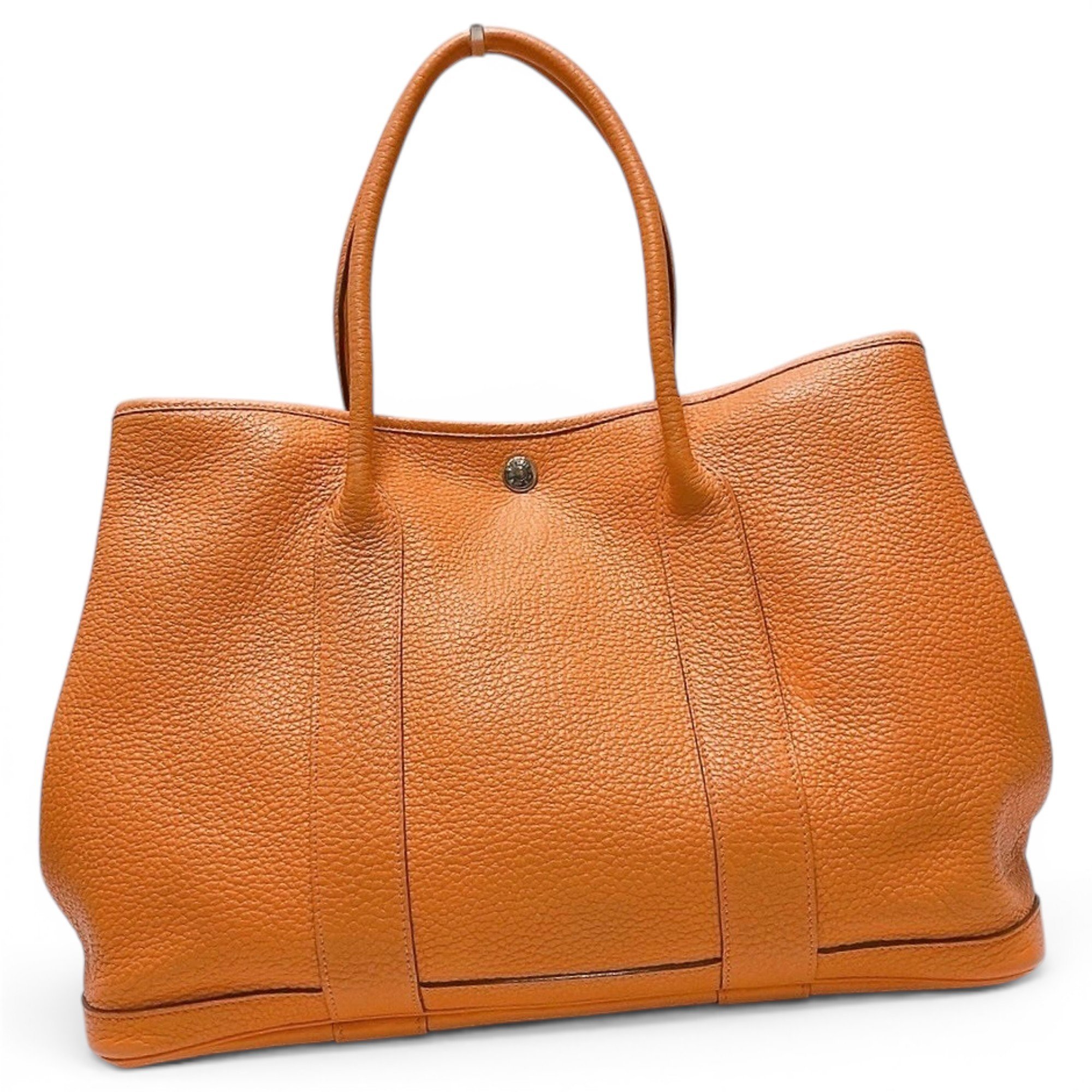 Garden Party leather handbag