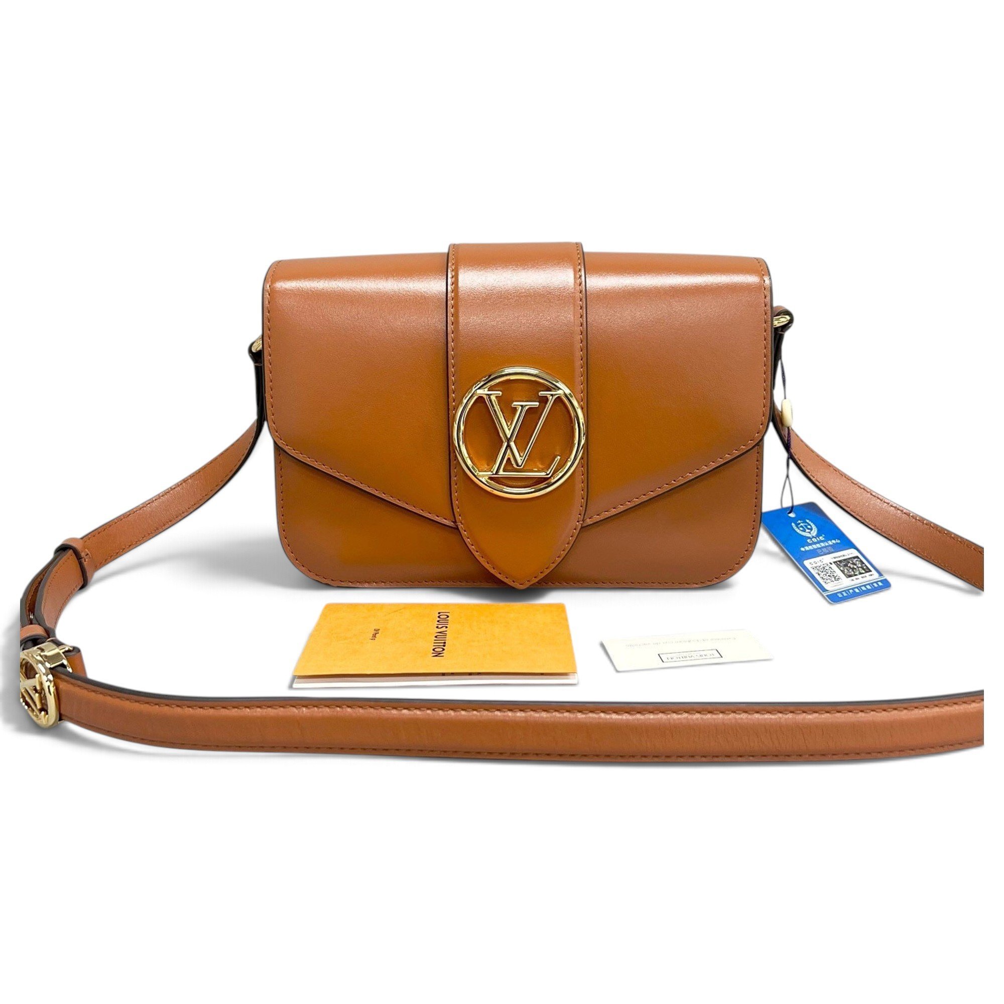 Pont 9 leather crossbody bag