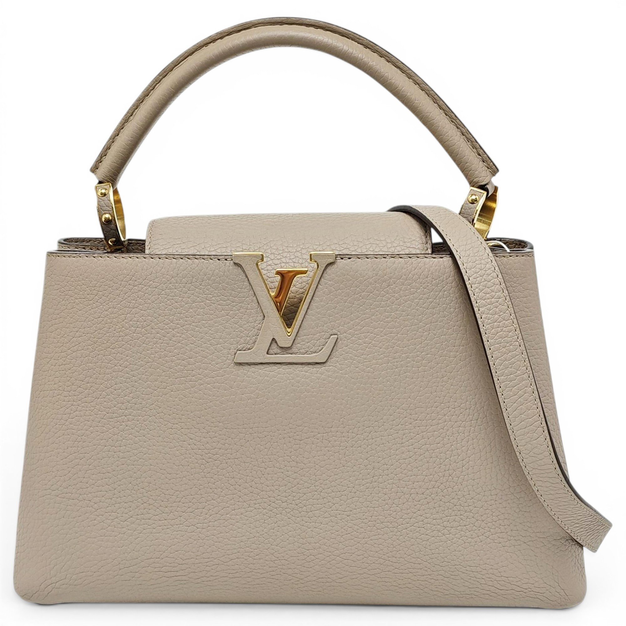 Capucines leather handbag