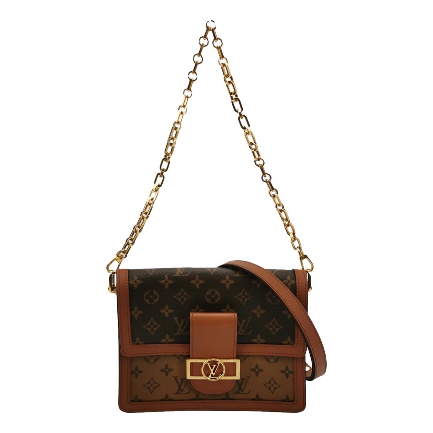 Louis Vuitton Dauphine leather handbag