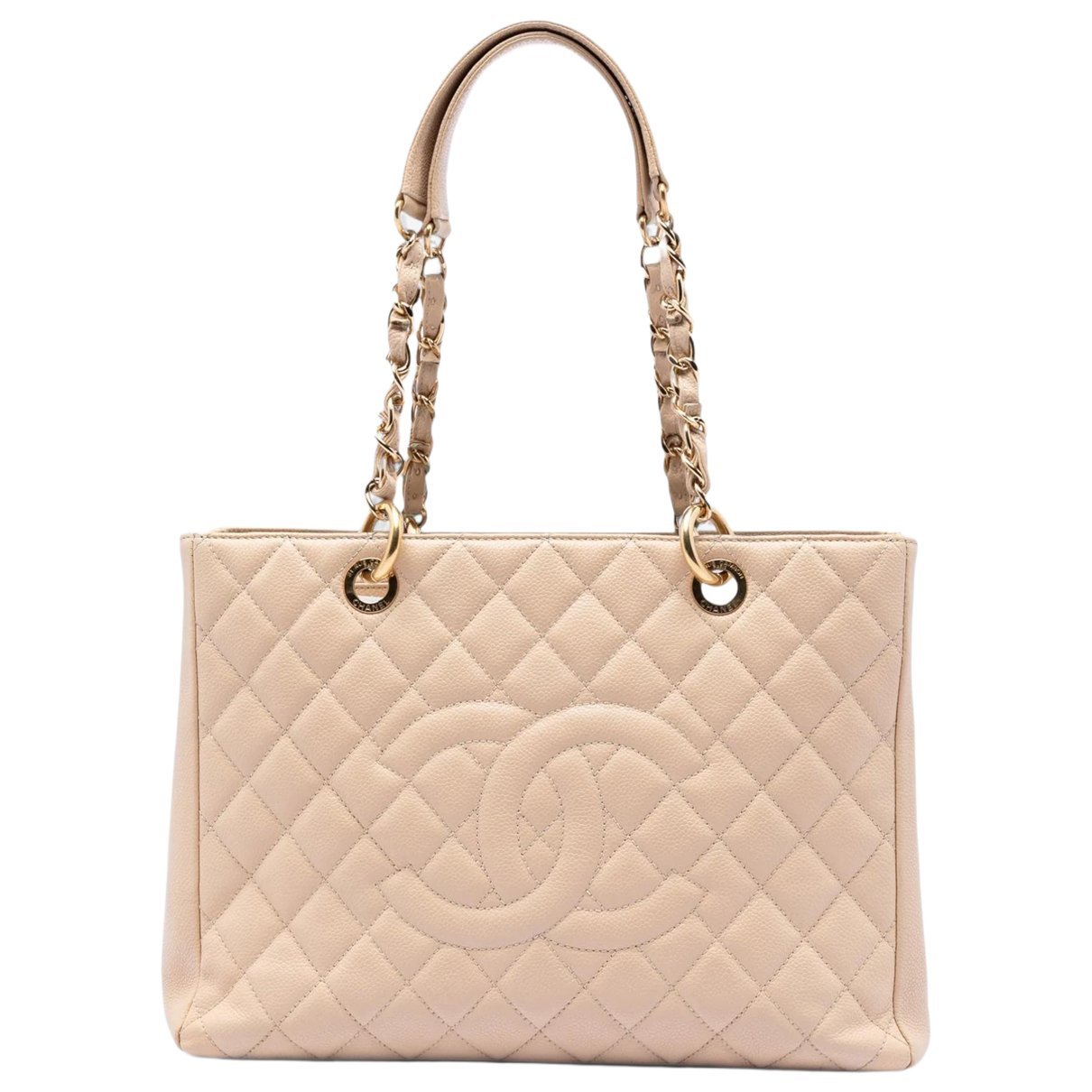 Grand shopping leather tote