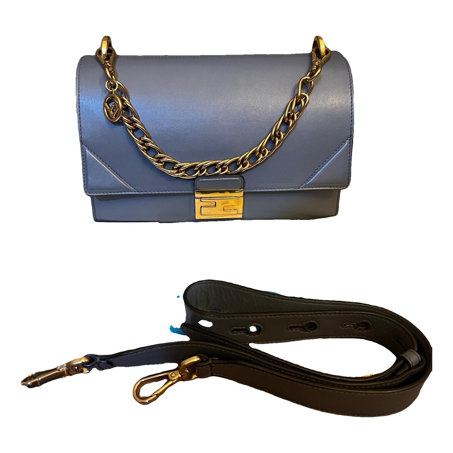 Kan U leather crossbody bag