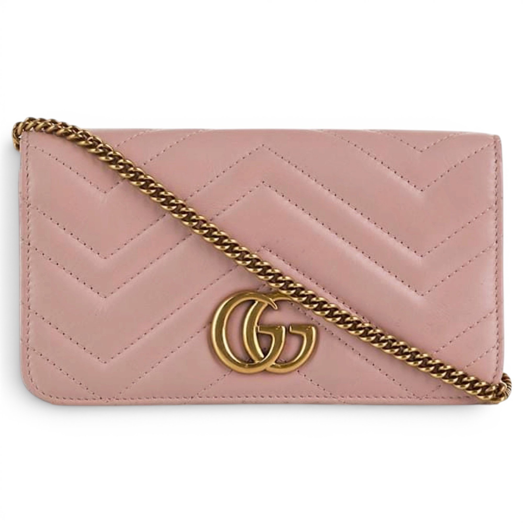 Marmont leather clutch bag