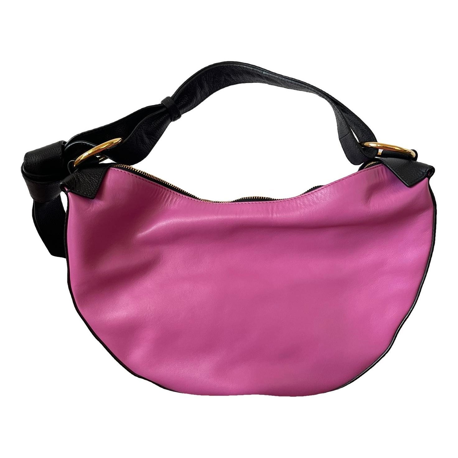 Moon leather handbag