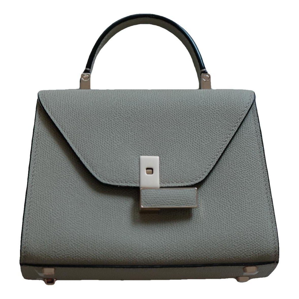 Valextra Iside patent leather handbag