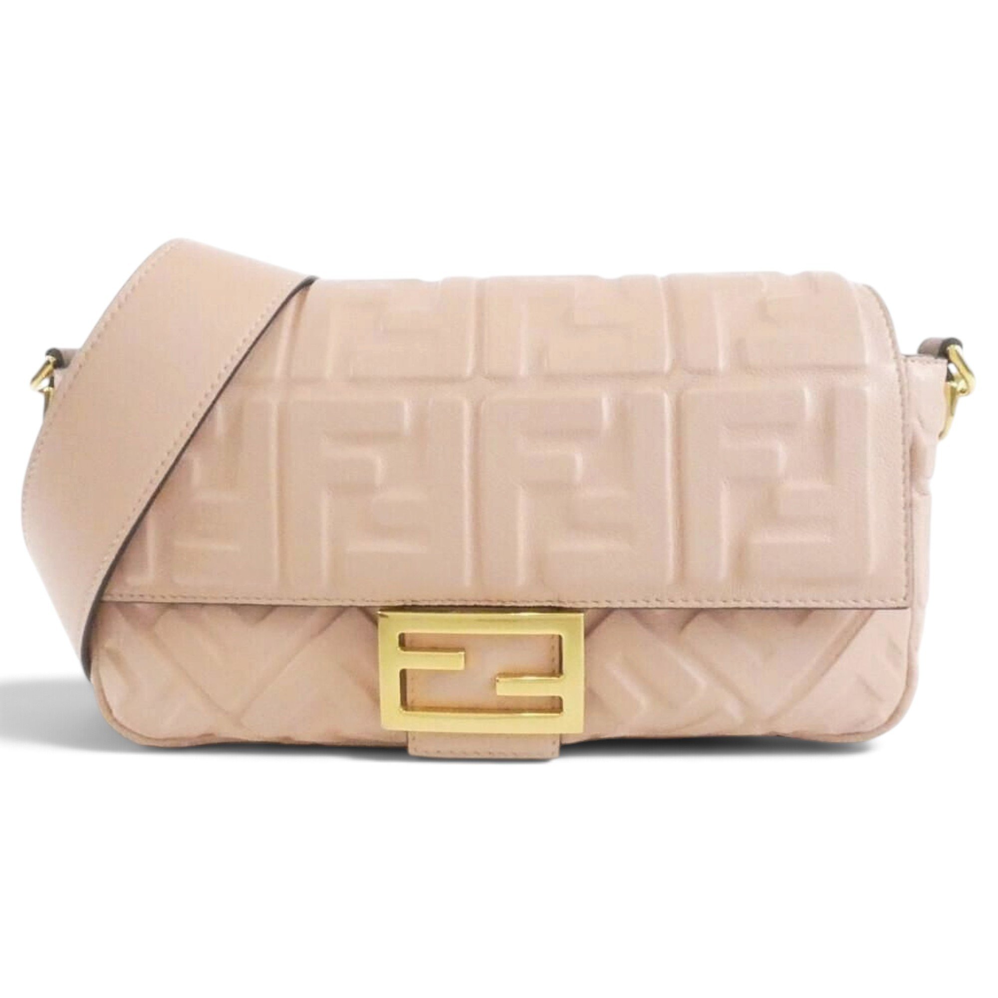 Baguette leather handbag