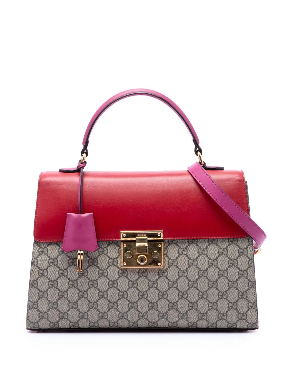 2016-2026 GG Supreme Padlock Top Handle Bag satchel