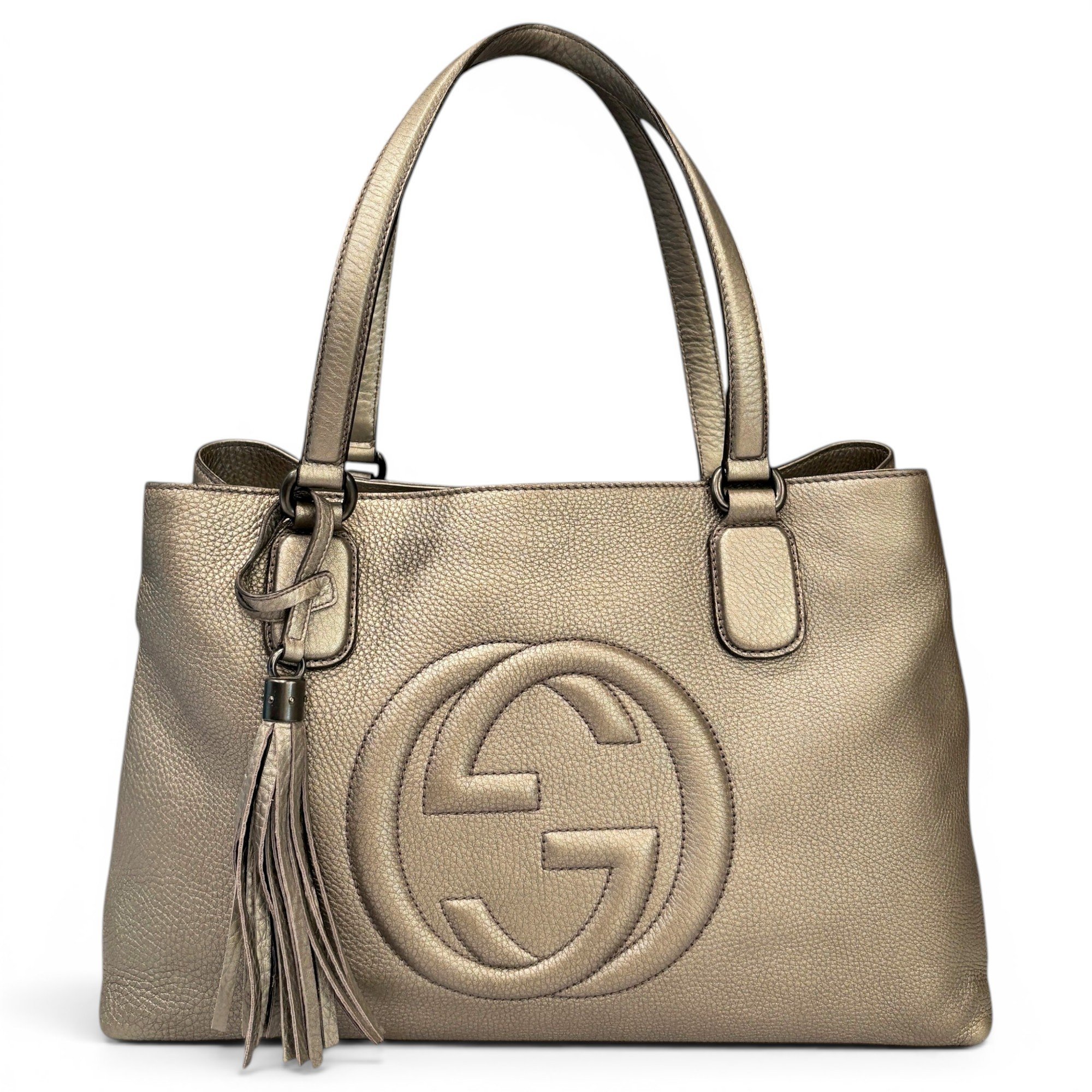 Soho Chain pony-style calfskin handbag