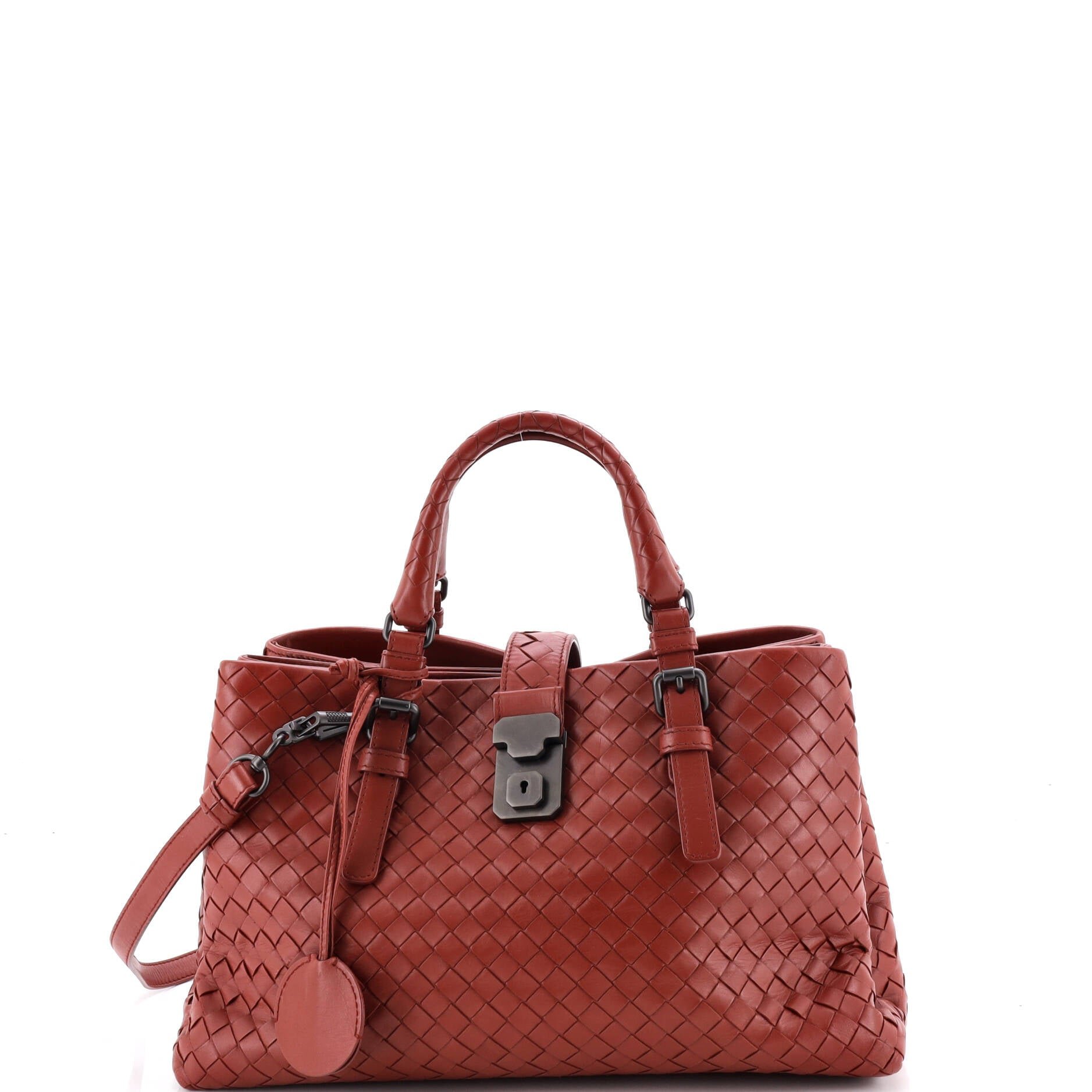 Bottega Veneta Roma Bag Intrecciato Nappa Small