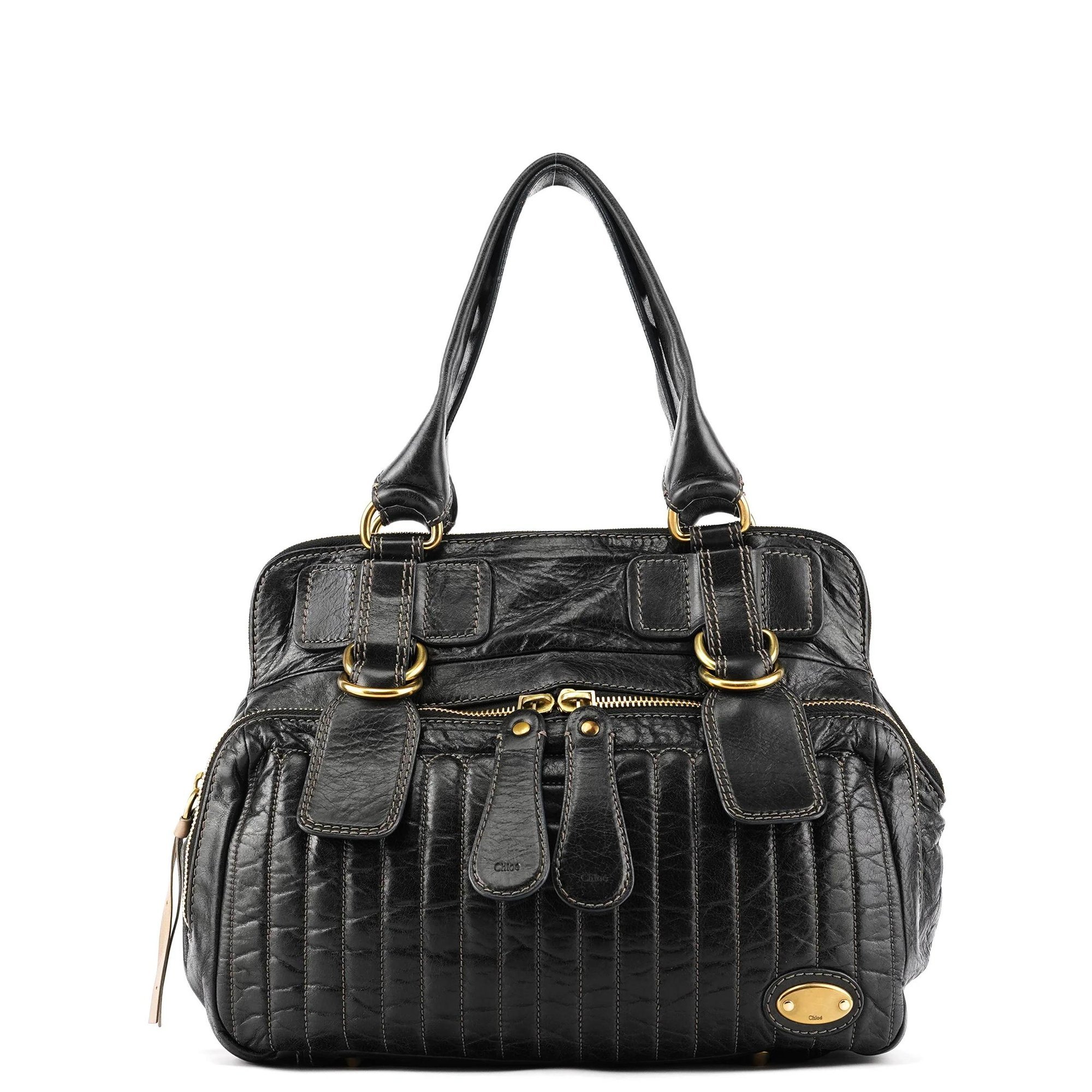 Paddington leather tote