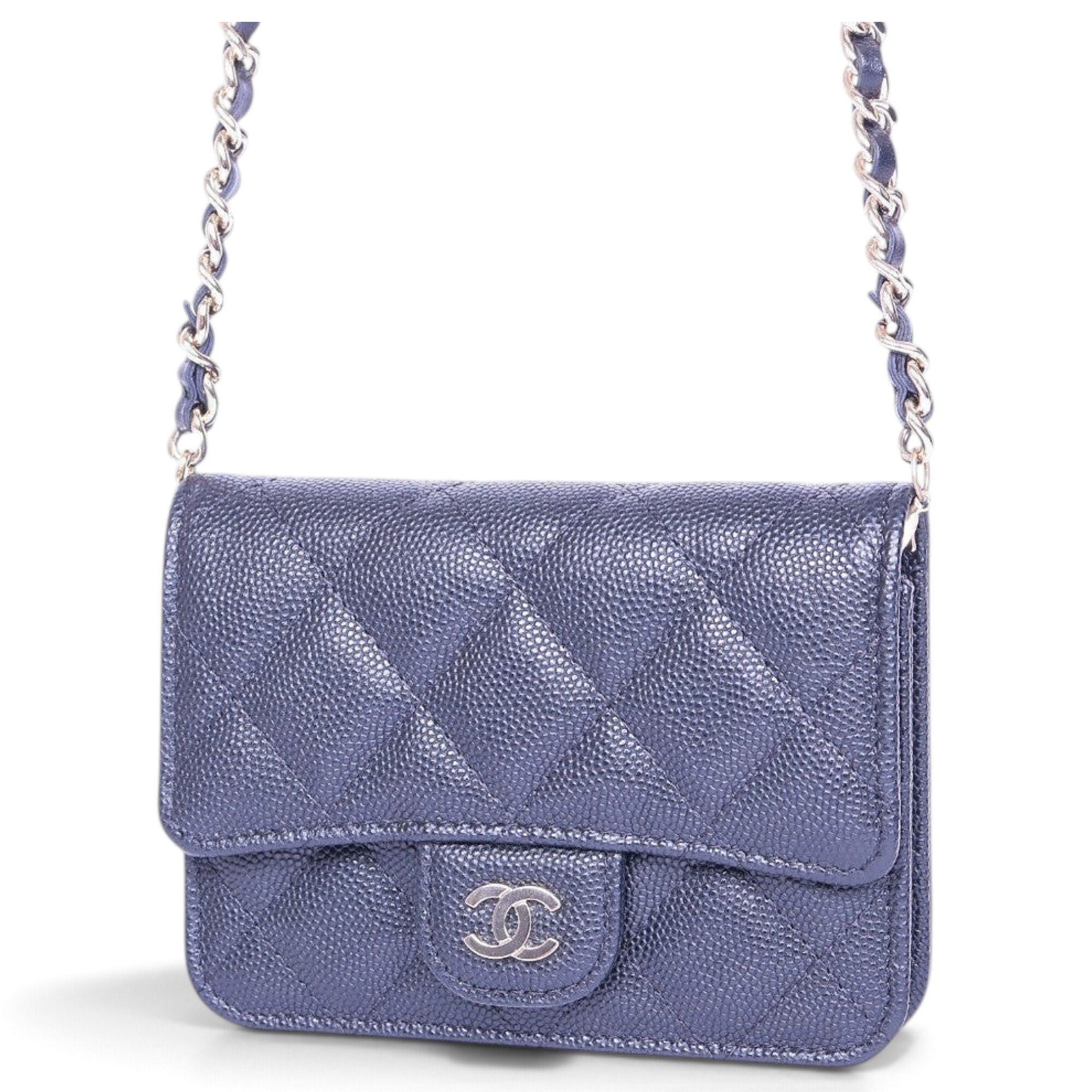 Wallet On Chain Timeless/Classique leather crossbody bag