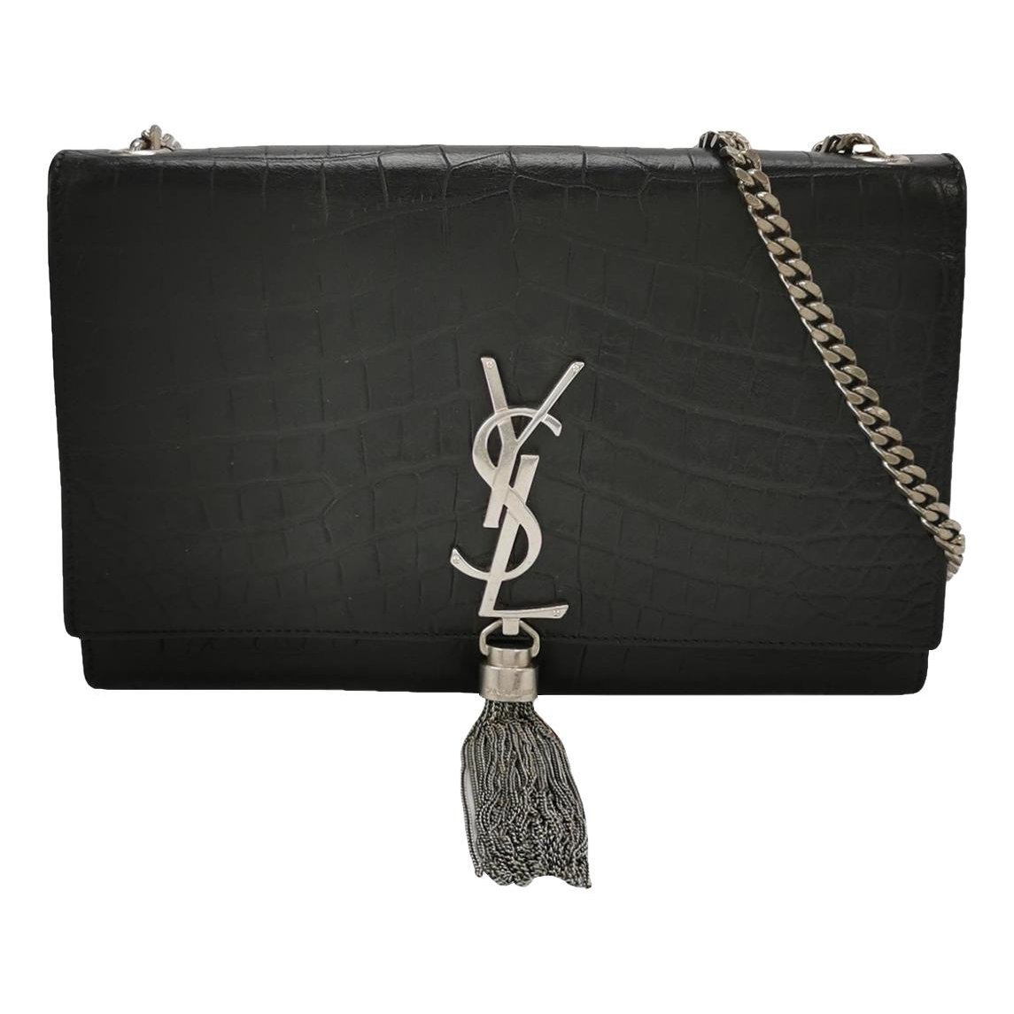 Pompom Kate leather handbag