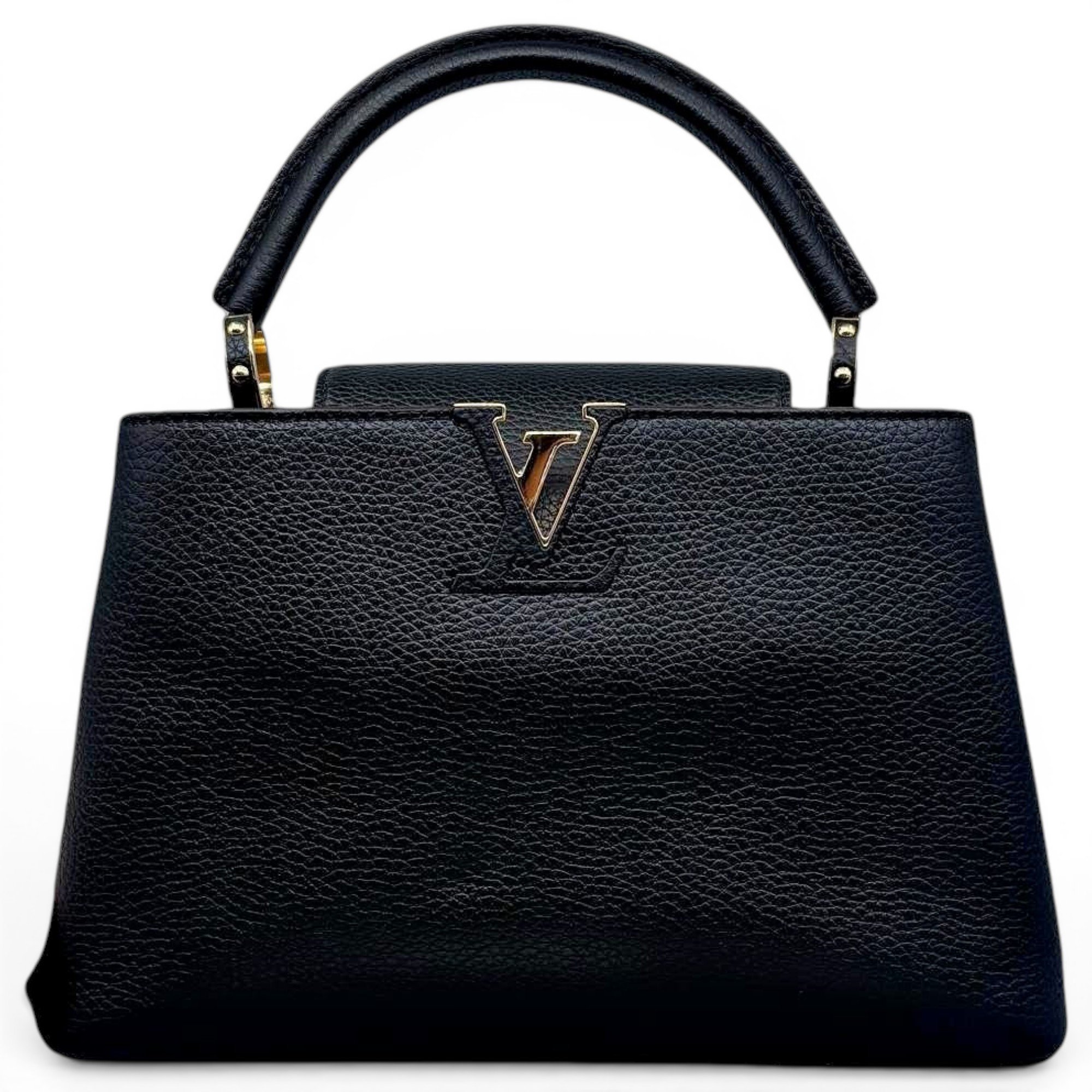 Capucines leather handbag