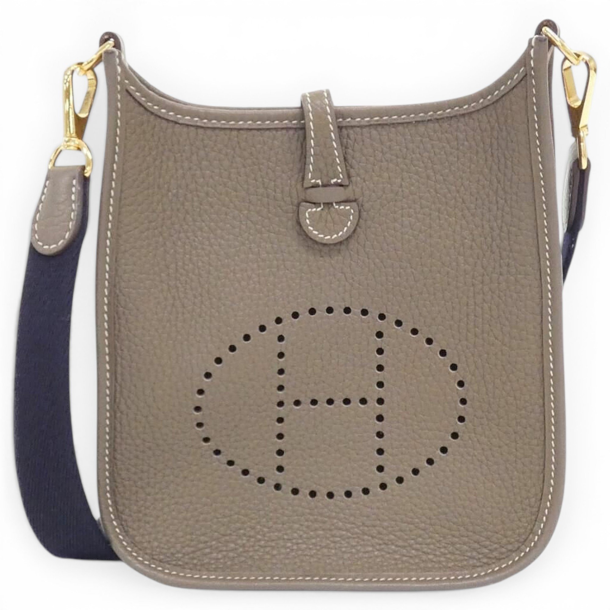Evelyne leather handbag