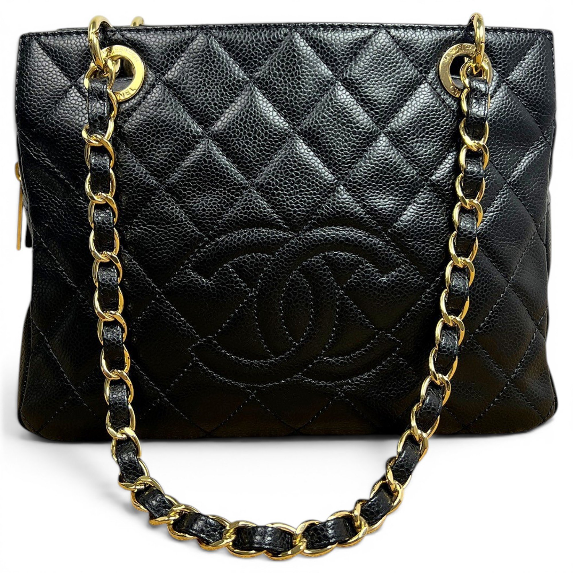 Petite Shopping Tote leather handbag