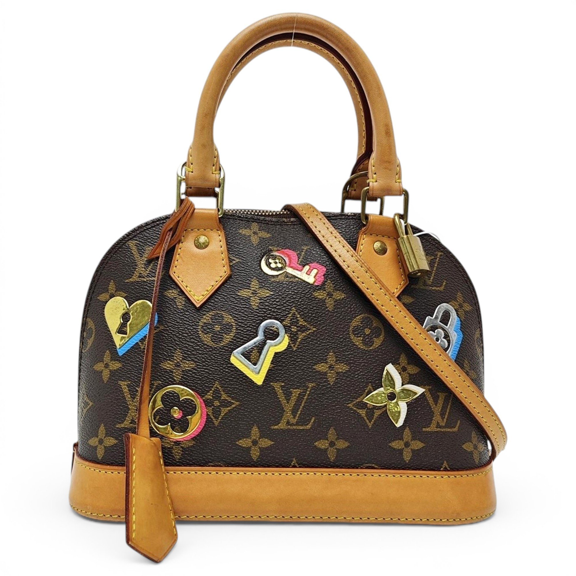 Alma leather handbag