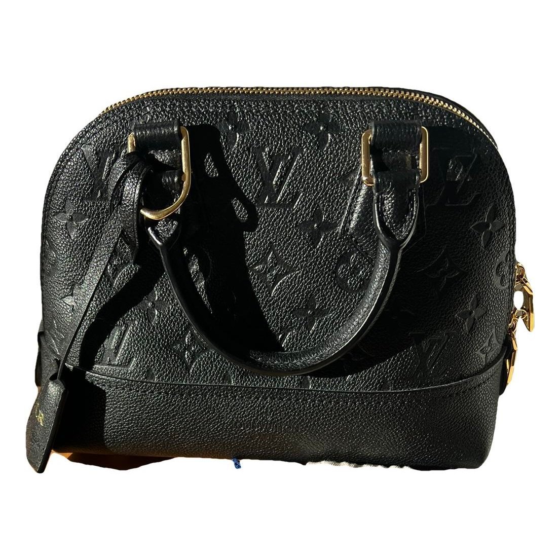 Louis Vuitton Alma BB leather handbag