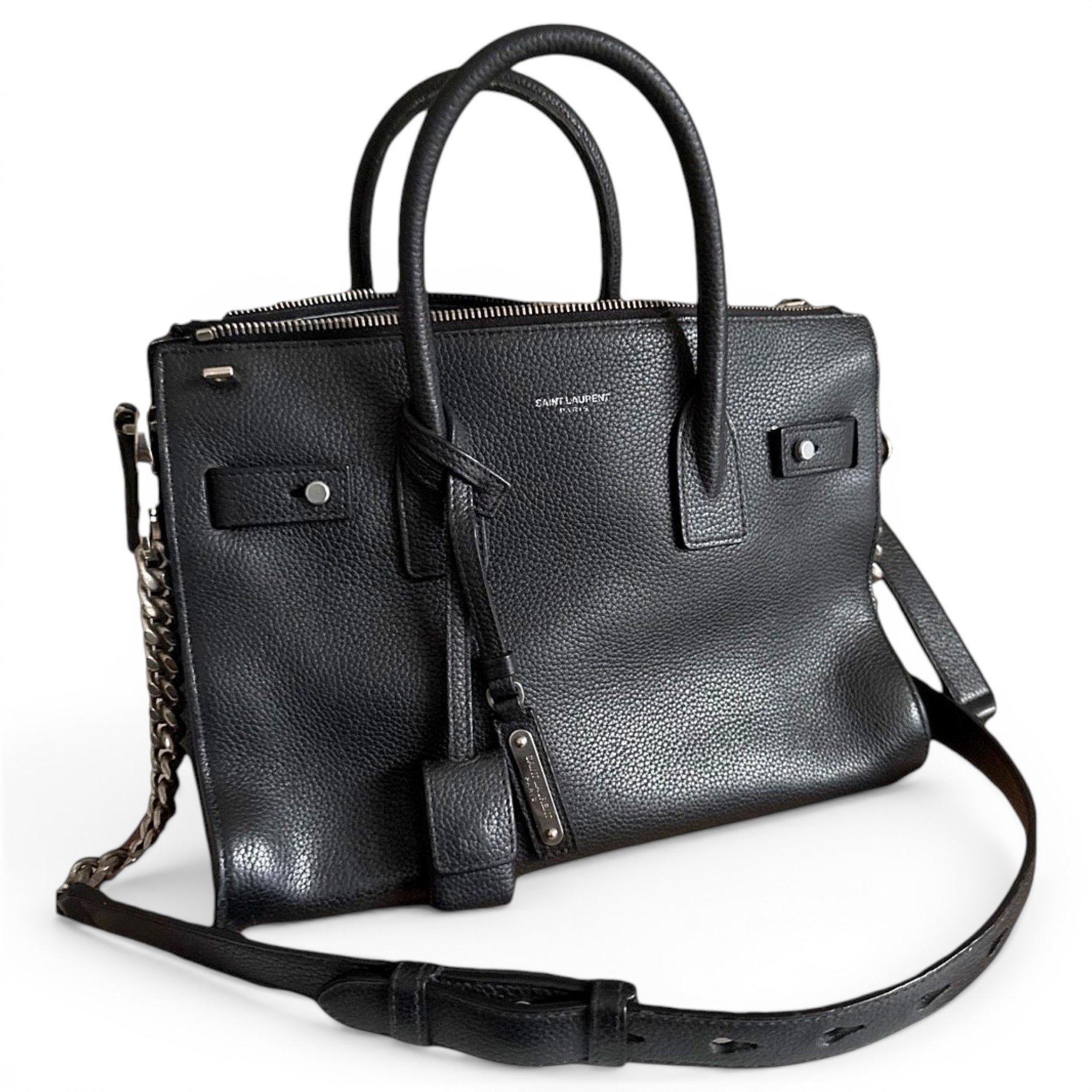 Sac de Jour leather tote
