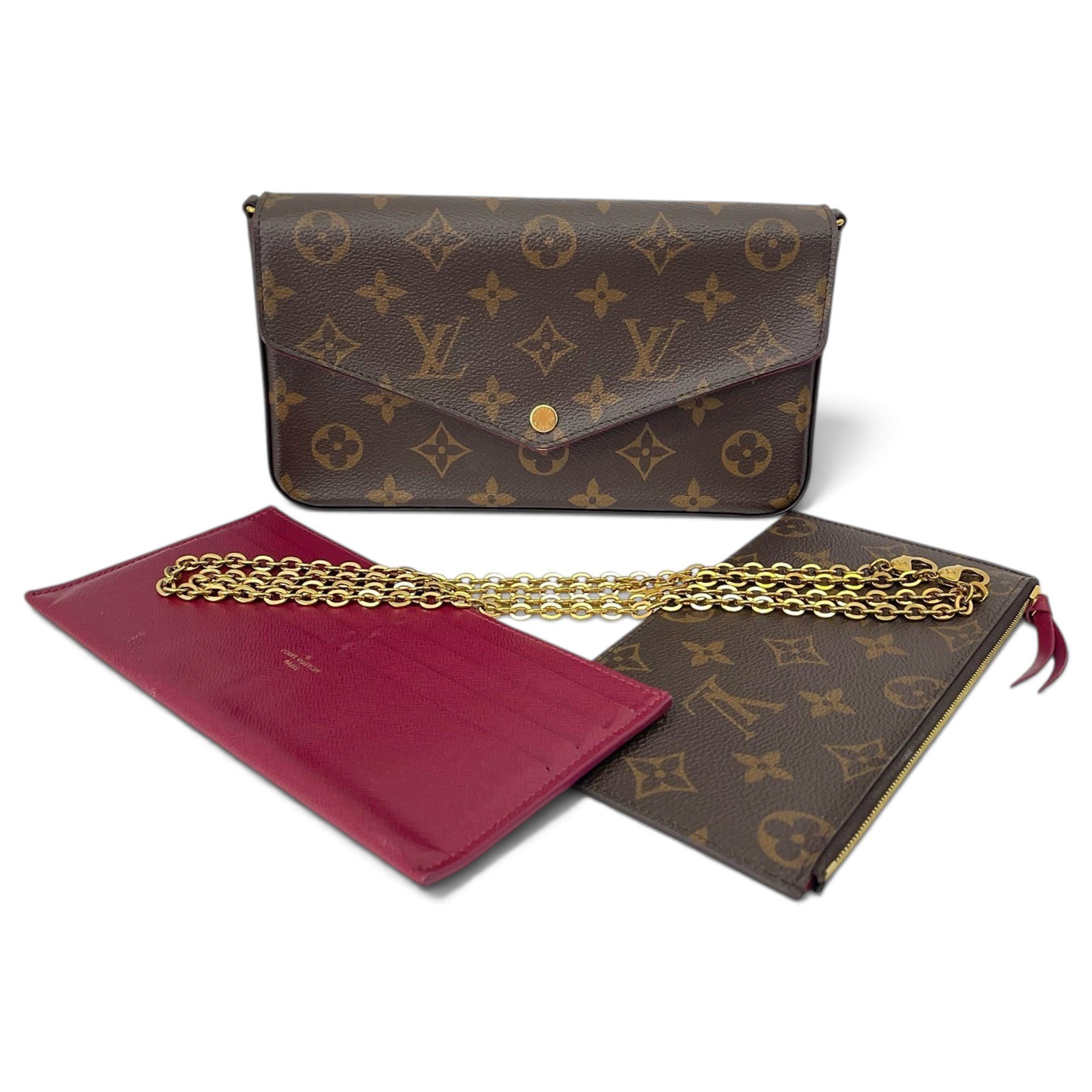 Félicie leather crossbody bag