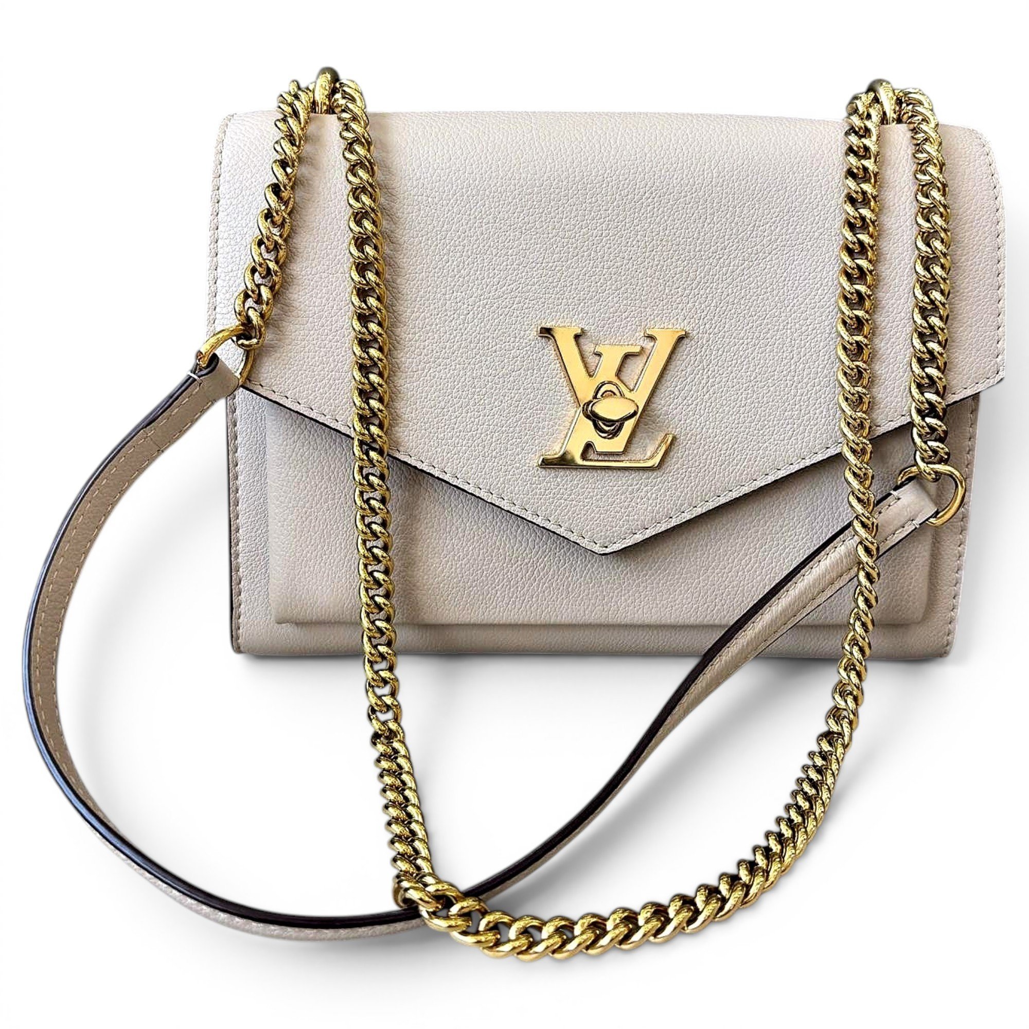 Lockme leather handbag