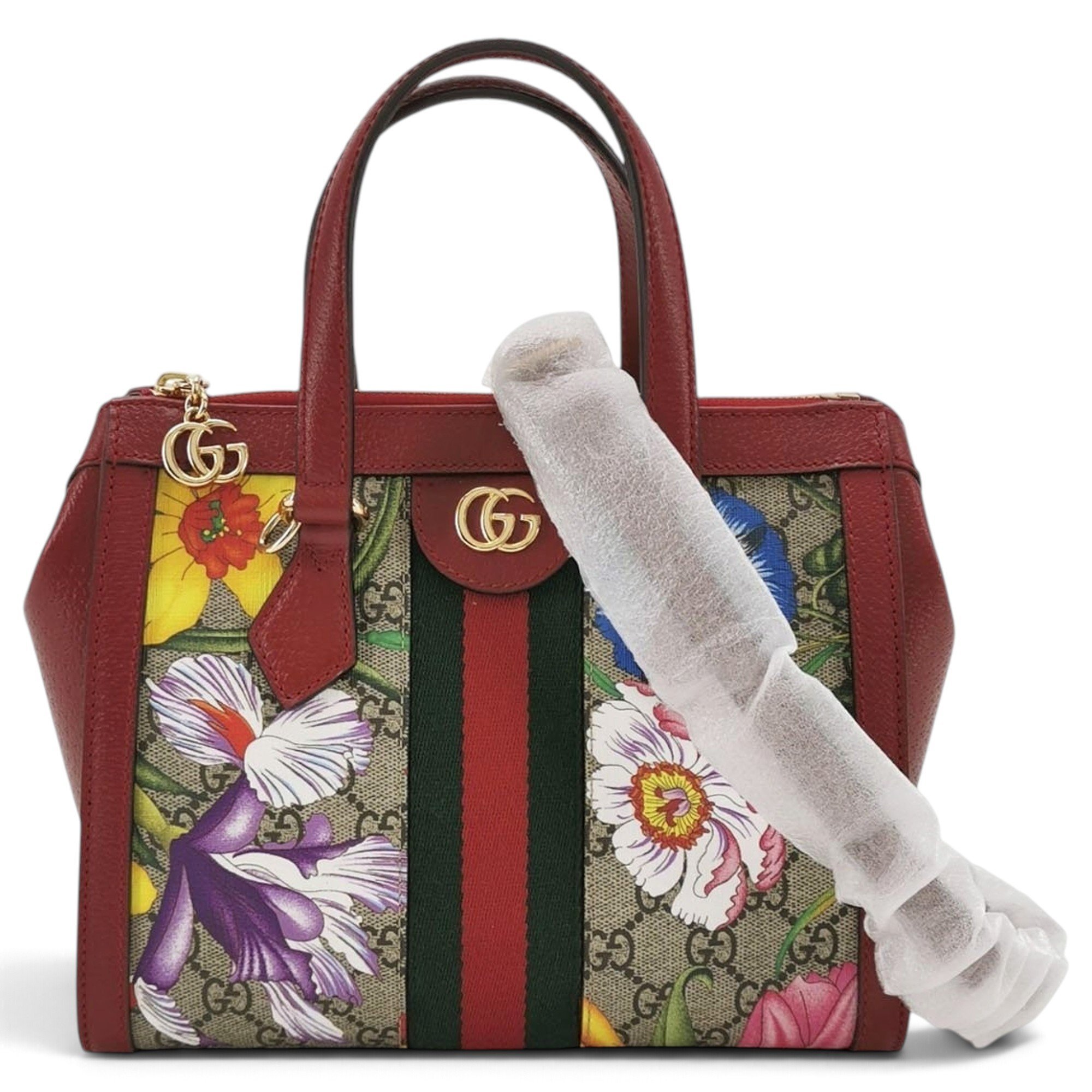 Ophidia leather handbag