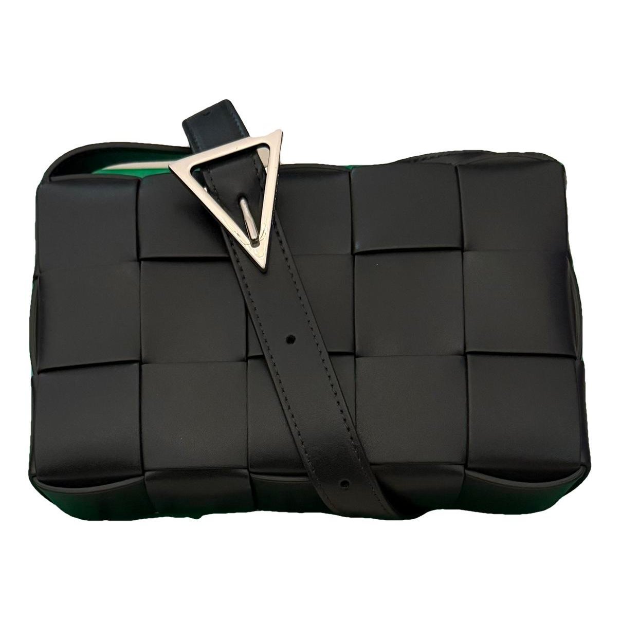Cassette leather crossbody bag