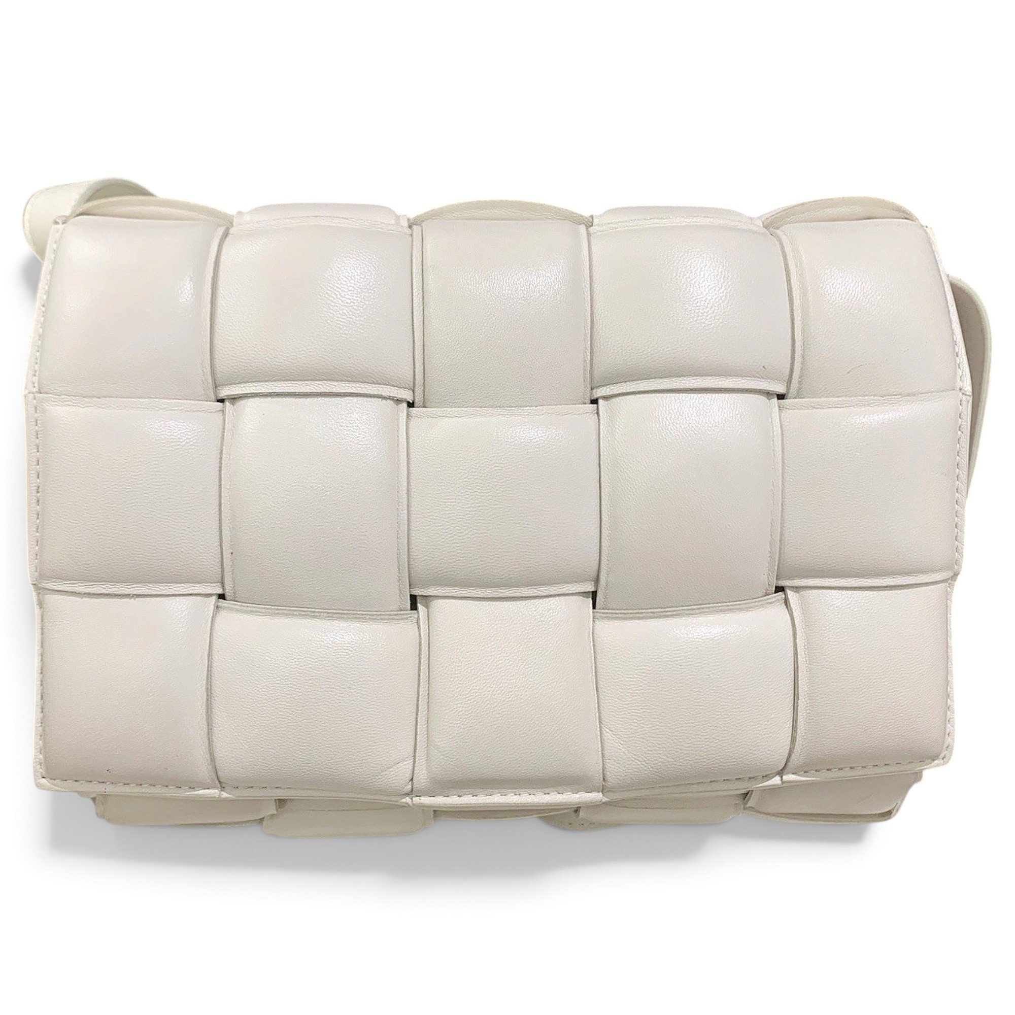 Cassette Padded leather handbag