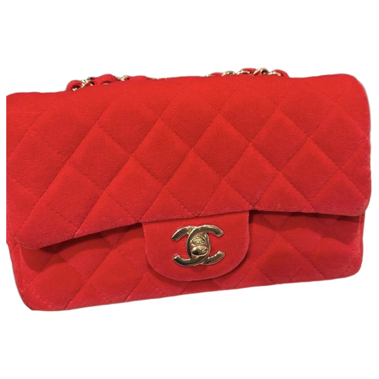 Timeless/Classique velvet handbag