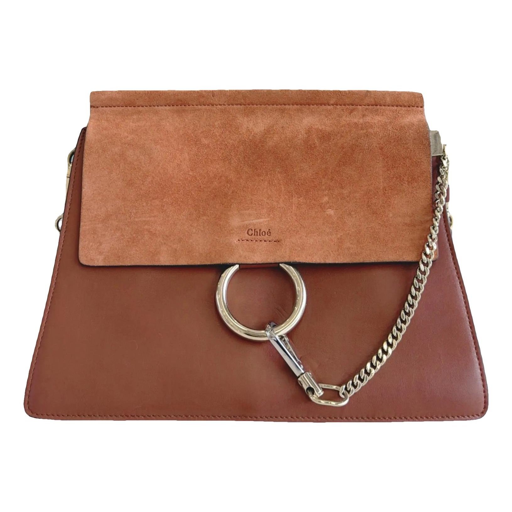 Faye leather handbag