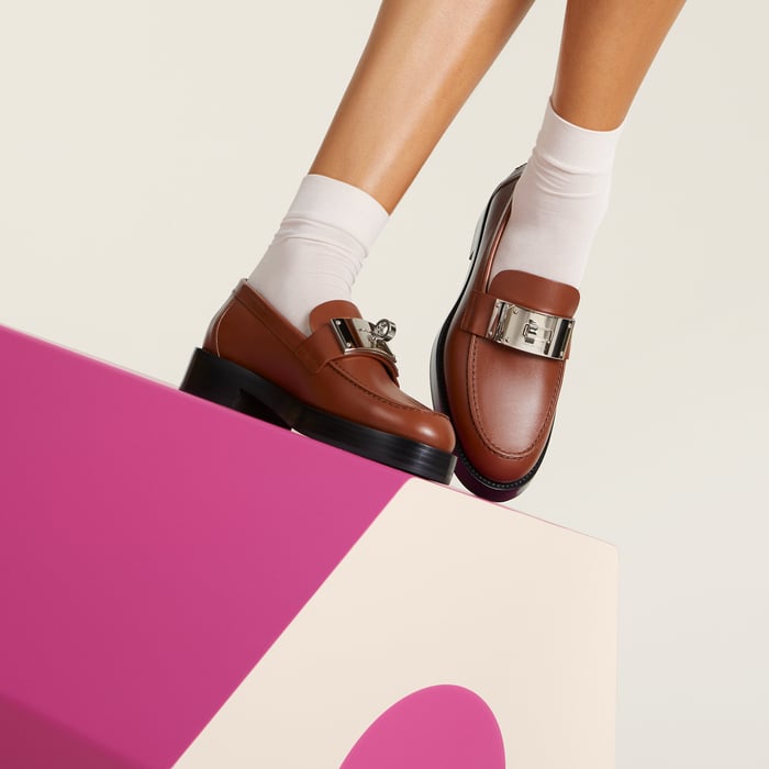 Gold Hot Loafer