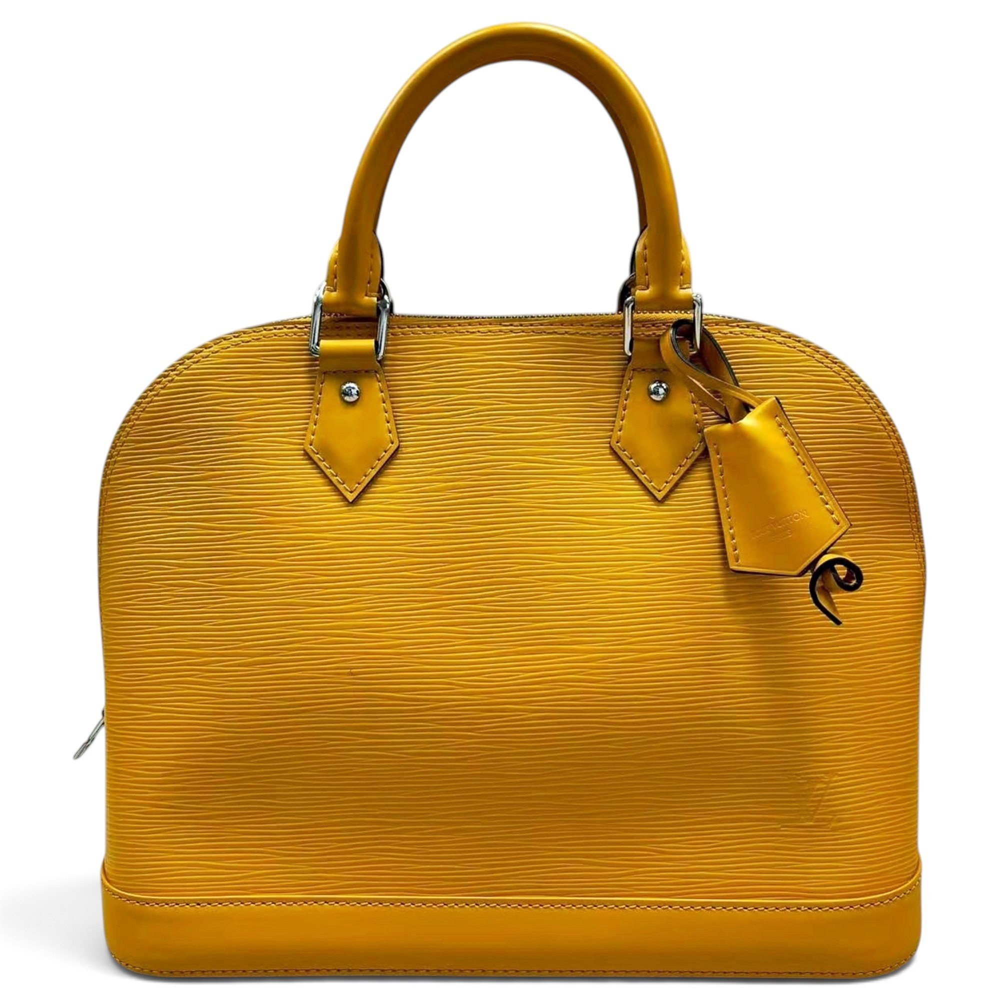 Alma leather handbag