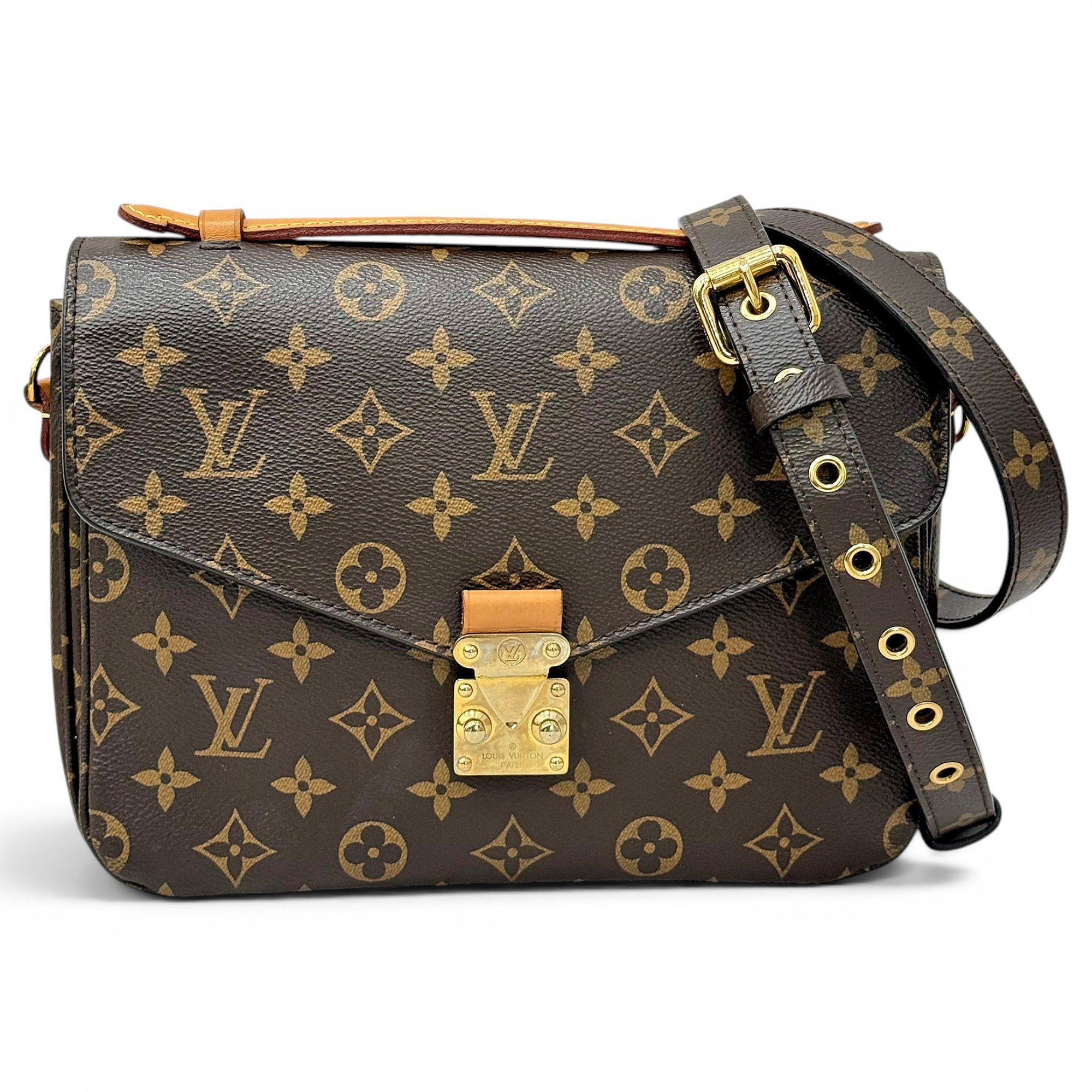 Metis leather handbag