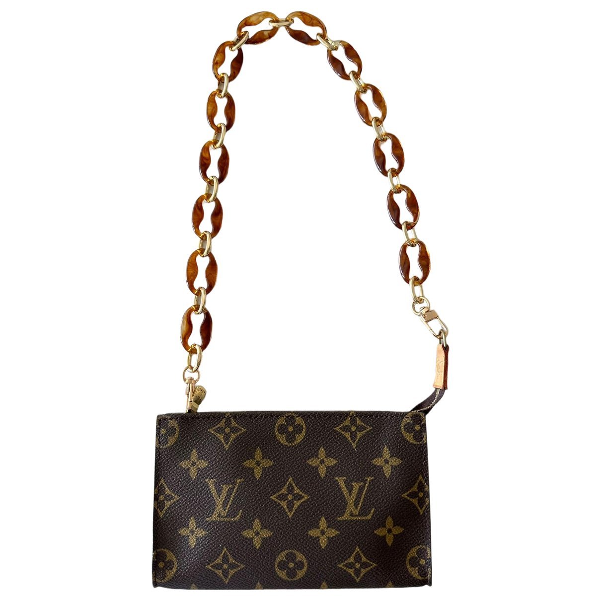 Pochette Accessoire leather handbag