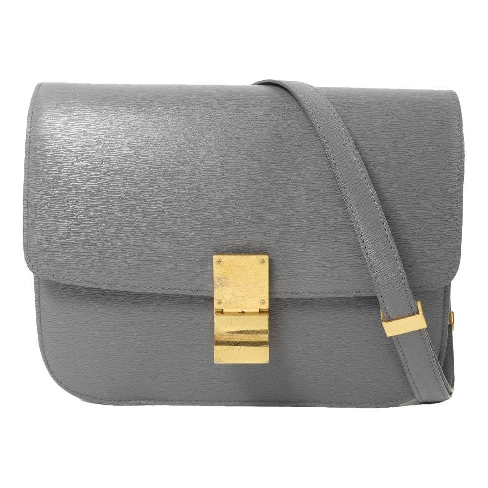 Classic leather handbag