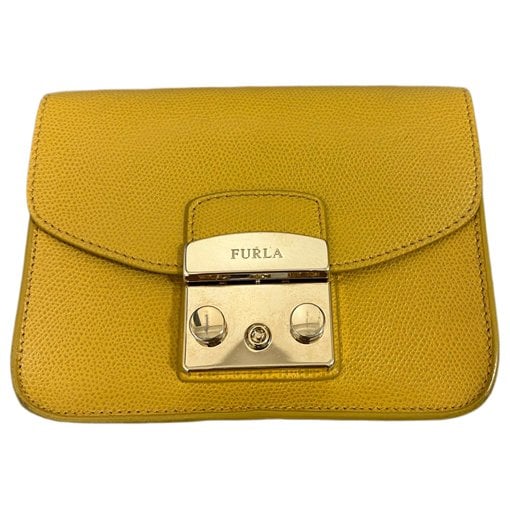 Metropolis leather crossbody bag