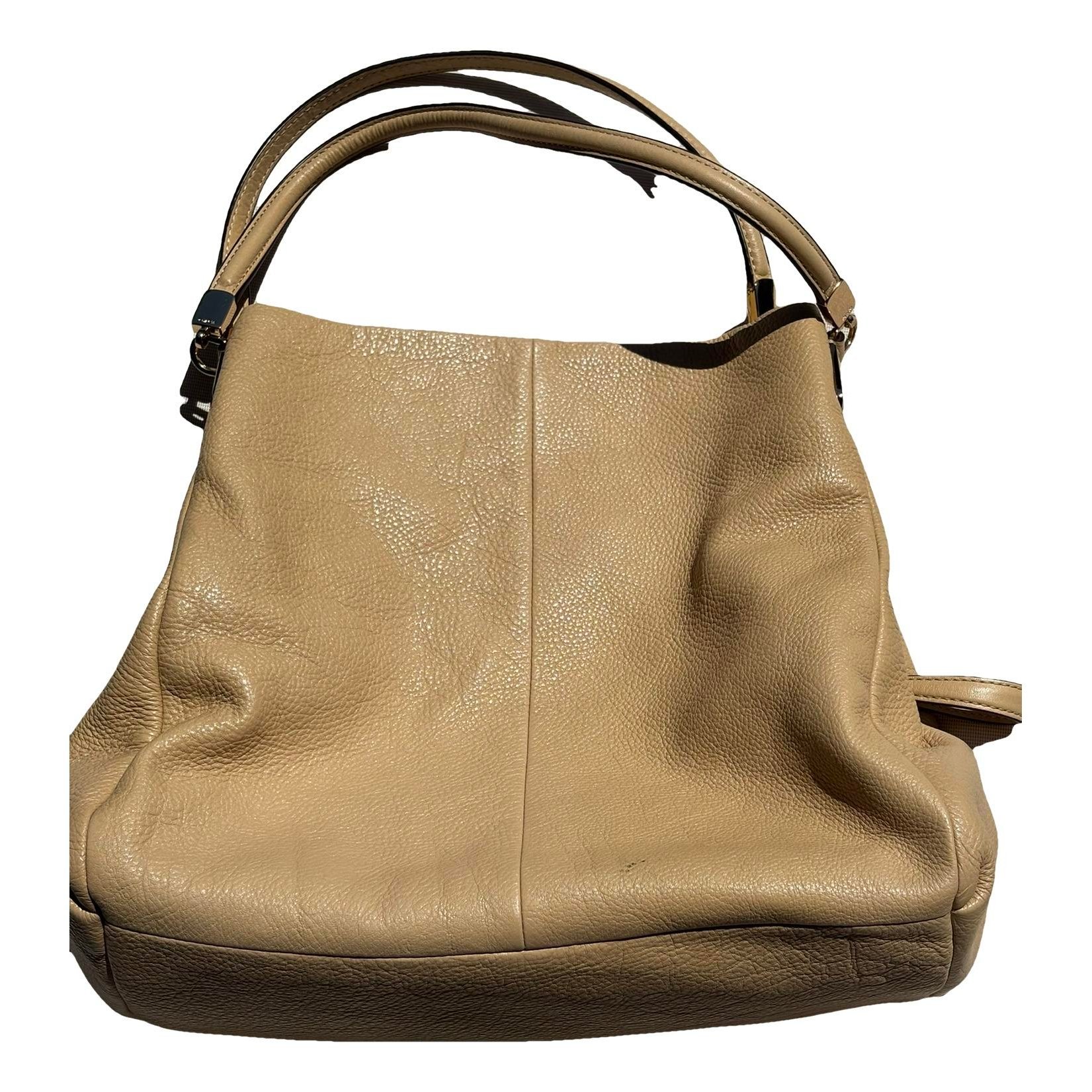 Leather tote
