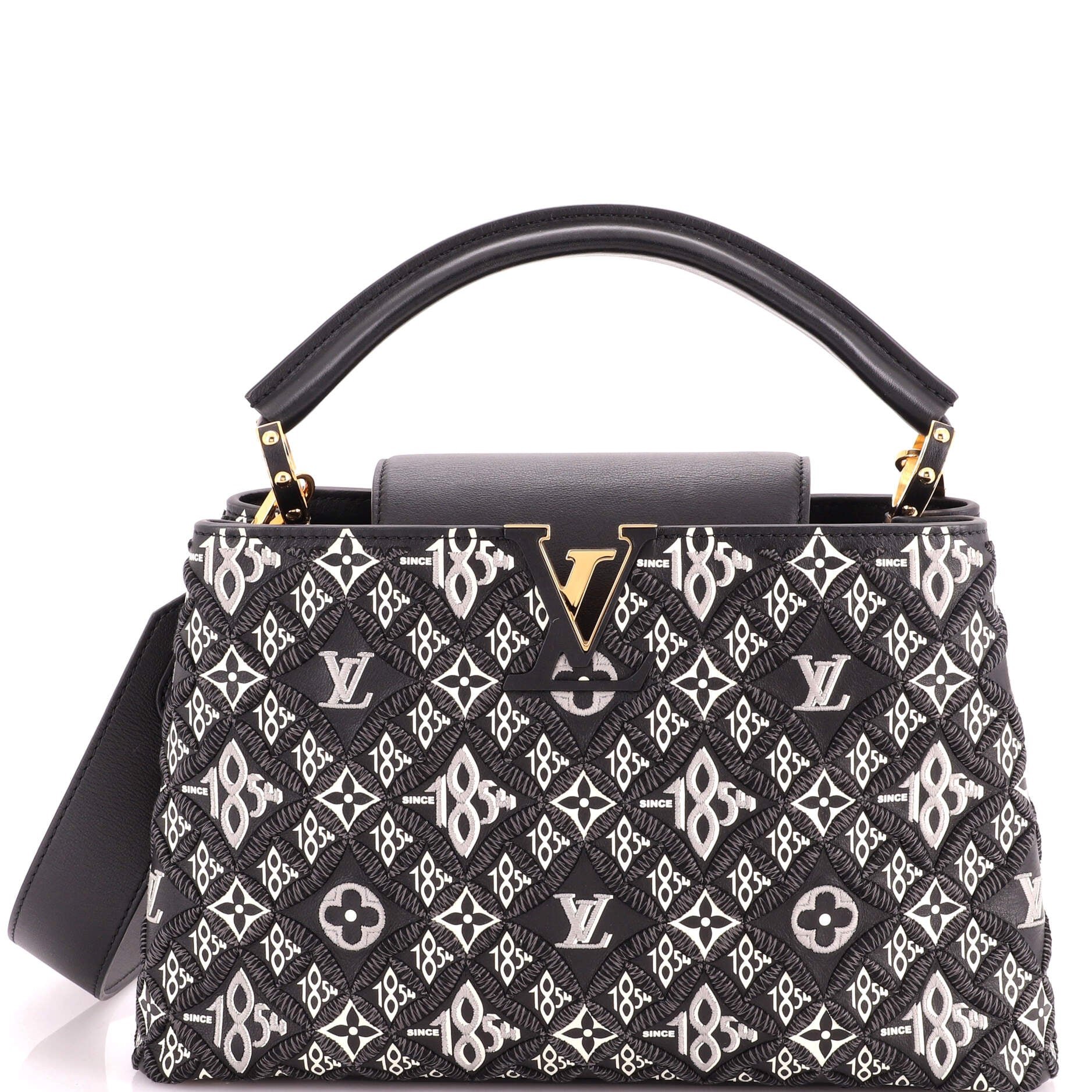 Capucines Bag Limited Edition Since 1854 Monogram Jacquard and Leather MM