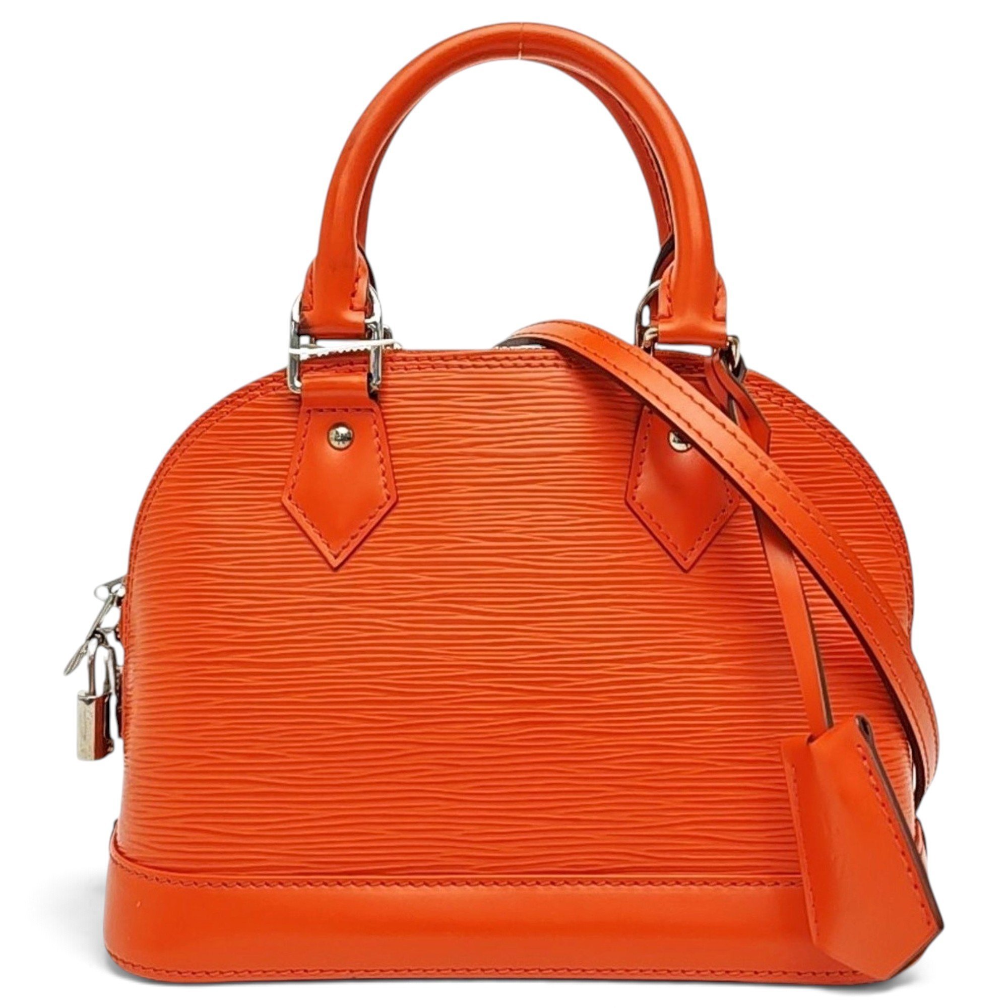 Alma leather handbag