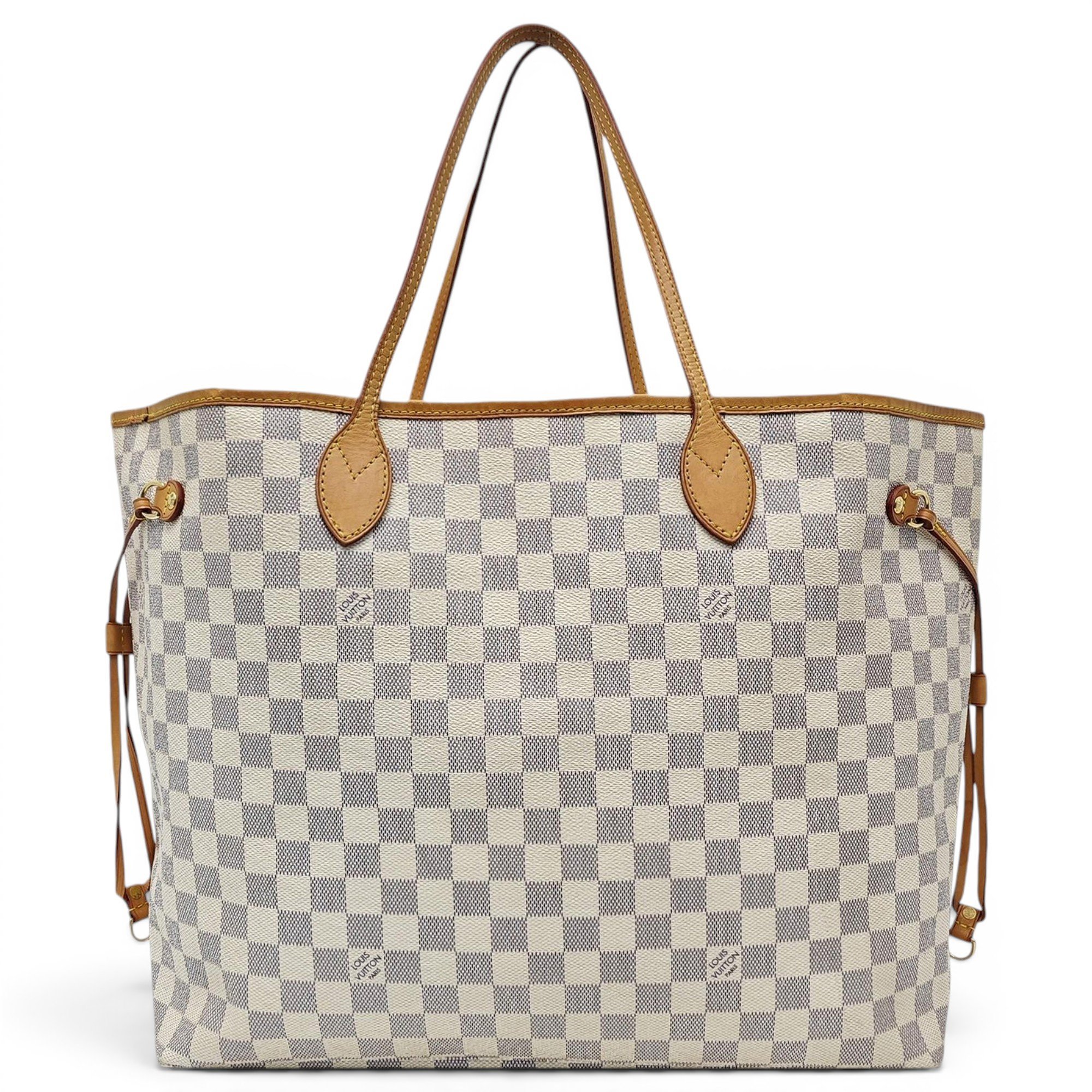 Neverfull leather tote
